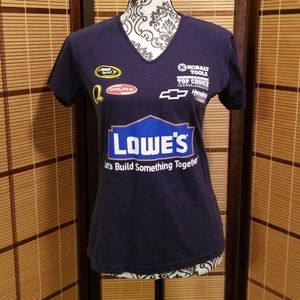 Jimmie Johnson Ladies M V-neck tshirt